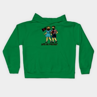 LET'S GO PROTEST Kids Hoodie